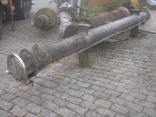 Trocador de Calor Casco e Tubo em aço inox 316 L
