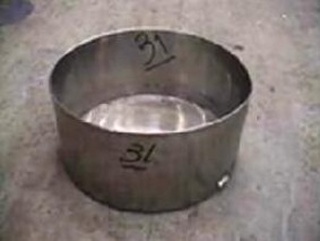 Tacho Em Aço Inox/ Grau Sanitário