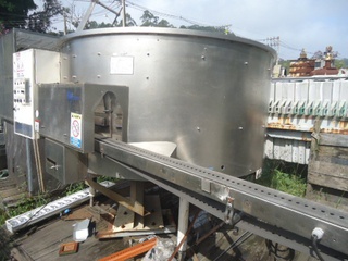 Posicionador de frascos em aço inox