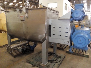 Misturador de Palheta em aço inox, 2.500 litros