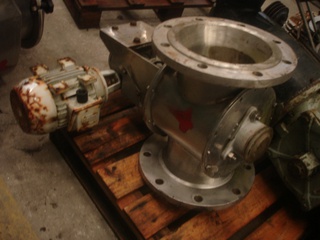 Válvula Rotativa em aço inox 304