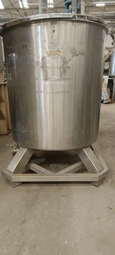 TANQUE EM AÇO INOX 316, CAPAC 1.000 LITROS