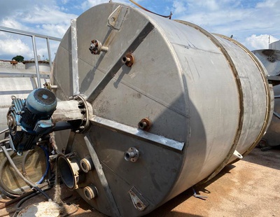 Tanque Misturador em aço inox 316, 20.000 litros