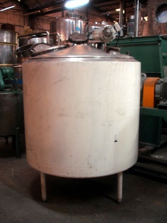 Tanque Misturador em aço inox, 2.370 litros
