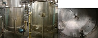 Tanque Misturador Em Aço Inox/ Cap. 3.000 Ltrs