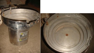 Alimentador de Tampa em aço inox