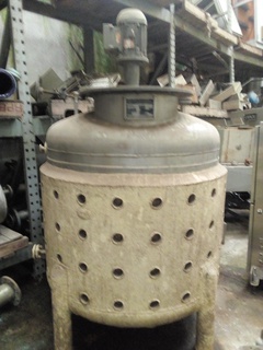 Reator em aço inox 304, 1.250 litros