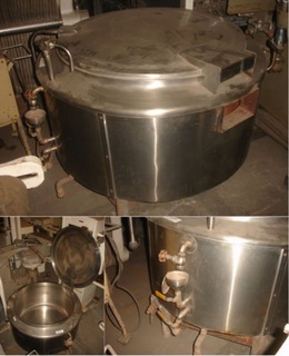 Panela Industrial Em Aço Inox