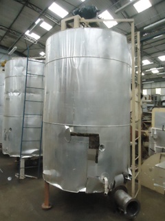 Tanque Misturador em aço carbono, 2.800 litros