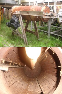 Descascador De Batatas Em Aço Carbono