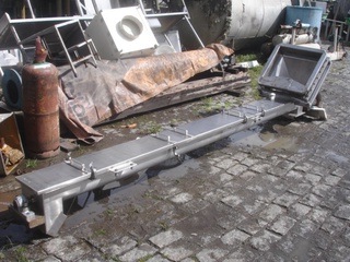 Rosca transportadora em aço inox