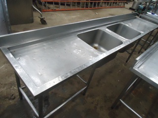 Pia em aço inox