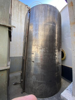 TANQUE EM AÇO INOX , CAPACIDADE 15.000 LITROS