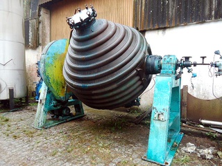 Misturador Duplo Cone em aço carbono, 5.300 litros