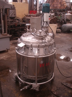 Reator em aço inox 316, 300 litros