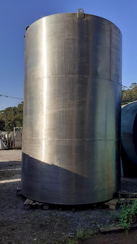Tanque em aço inox 304, 30.000 litros