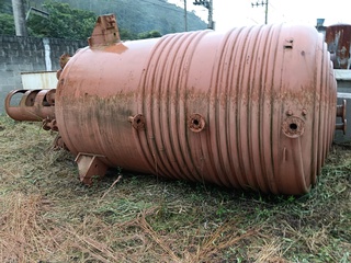 Reator em aço carbono, 6.000 litros