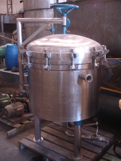 Filtro Sparkler em Aço Inox