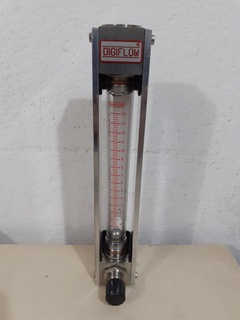 Rotâmetro medidor de fluxo em aço inox