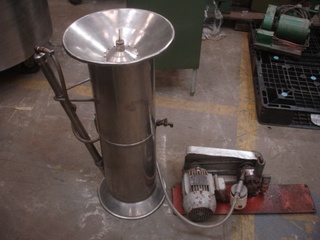 Lavadora de Frascos em aço inox