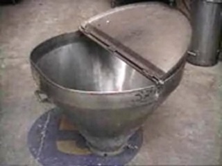 Funil Alimentador Em Aço Inox