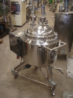 Reator em aço inox 316, 60 litros