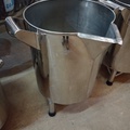 Tacho em aço inox, 50 litros