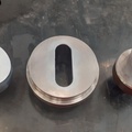 Punção para comprimido bilongo, em aço inox