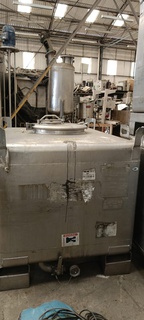 CONTAINER AÇO INOX 304 CAP 1.000 LITROS