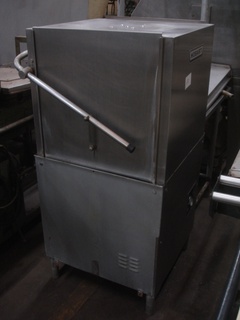 Lavadora de bandejas em aço inox