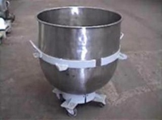 Tacho Em Aço Inox Com Rodízios