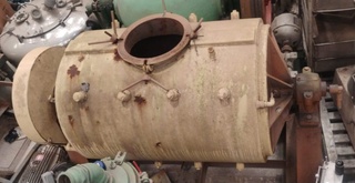 Moinho de Bola em aço carbono, 830 litros