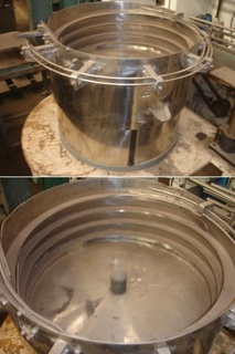 Alimentador de Tampas em aço inox