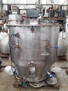 Misturador dosador para pó, em aço inox, 1.300 litros