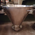 Funil em aço inox