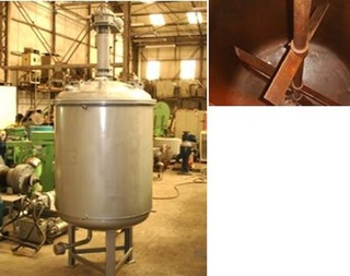 Reator Em Aço Carbono/ Capacidade 2.250 Ltrs