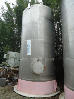 Tanque em aço inox 304L, 35.000 litros