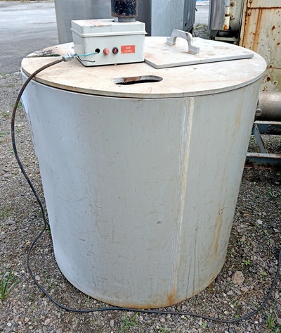 Tanque misturador em PP, 260 litros