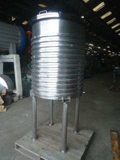 Tanque Misturador em aço inox 304, 1.000 litros