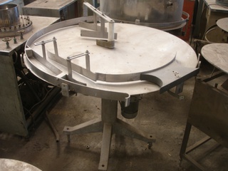 Mesa Acumuladora em Aço Inox