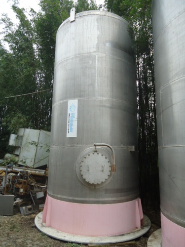 Tanque em aço inox 304L, 35.000 litros