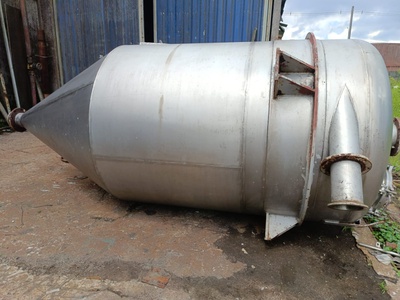 CICLONE EM AÇO INOX 304, CAPACIDADE 4.000 LITROS