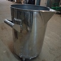Tacho em aço inox, 60 litros