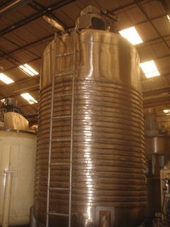 Reator em aço inox 304, 11.500 litros