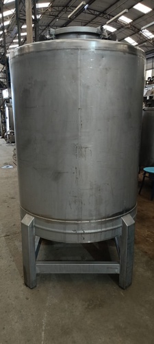 TANUE EM AÇO INOX 316, CAP 1.000 LITROS
