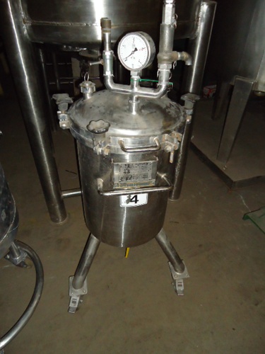 Tanque em aço inox, 60 litros