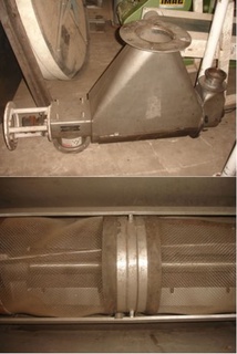 Peneira Rotativa Em Aço Inox