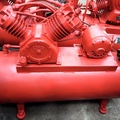 Compressor de ar, duplo pistão