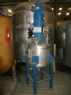 Reator em aço inox 304, 130 litros