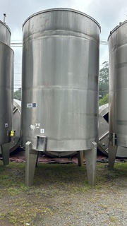 TANQUE MISTURADOR EM AÇO INOX, CAP 13.000 LTRS